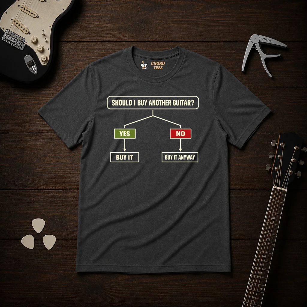 Should I Buy Another Guitar T-Shirt
