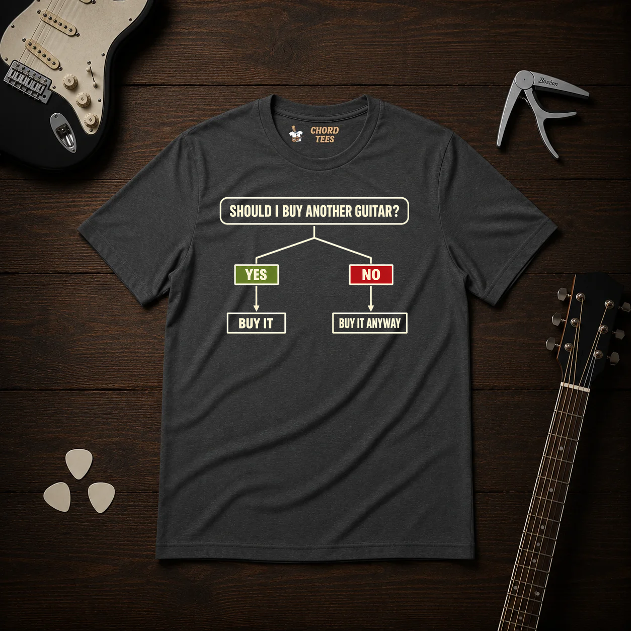 Should I Buy Another Guitar T-Shirt