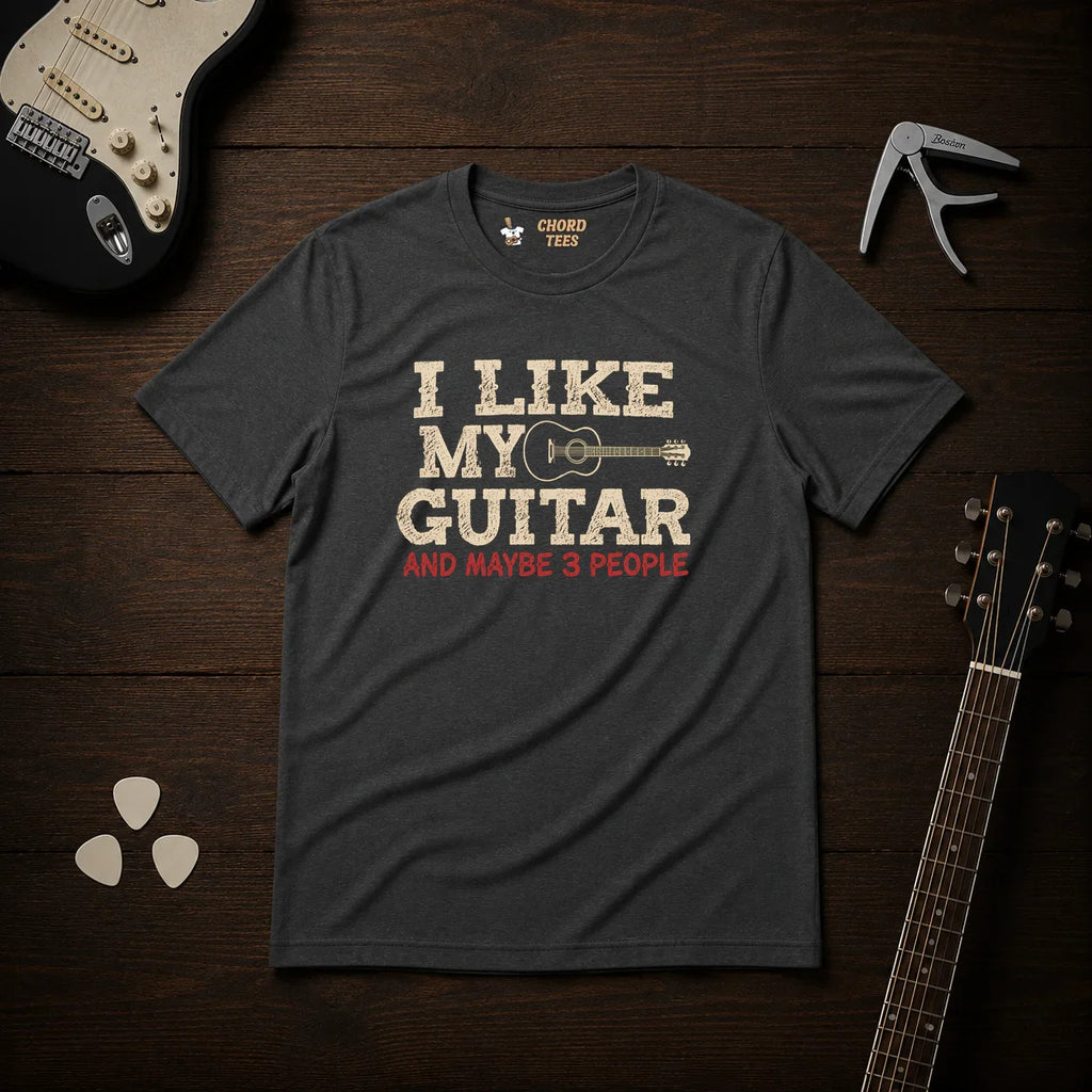 I Like My Guitar T-Shirt
