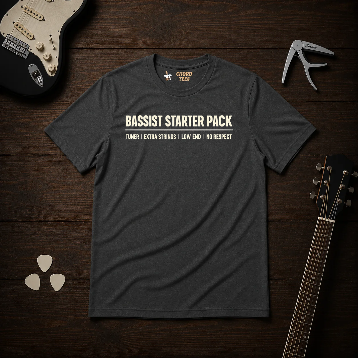 Bassist Starter Pack T-Shirt
