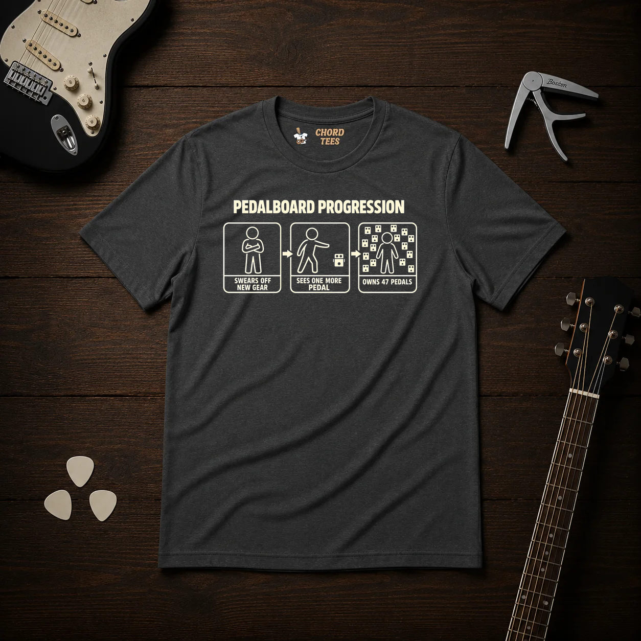 Pedalboard Progression T-Shirt