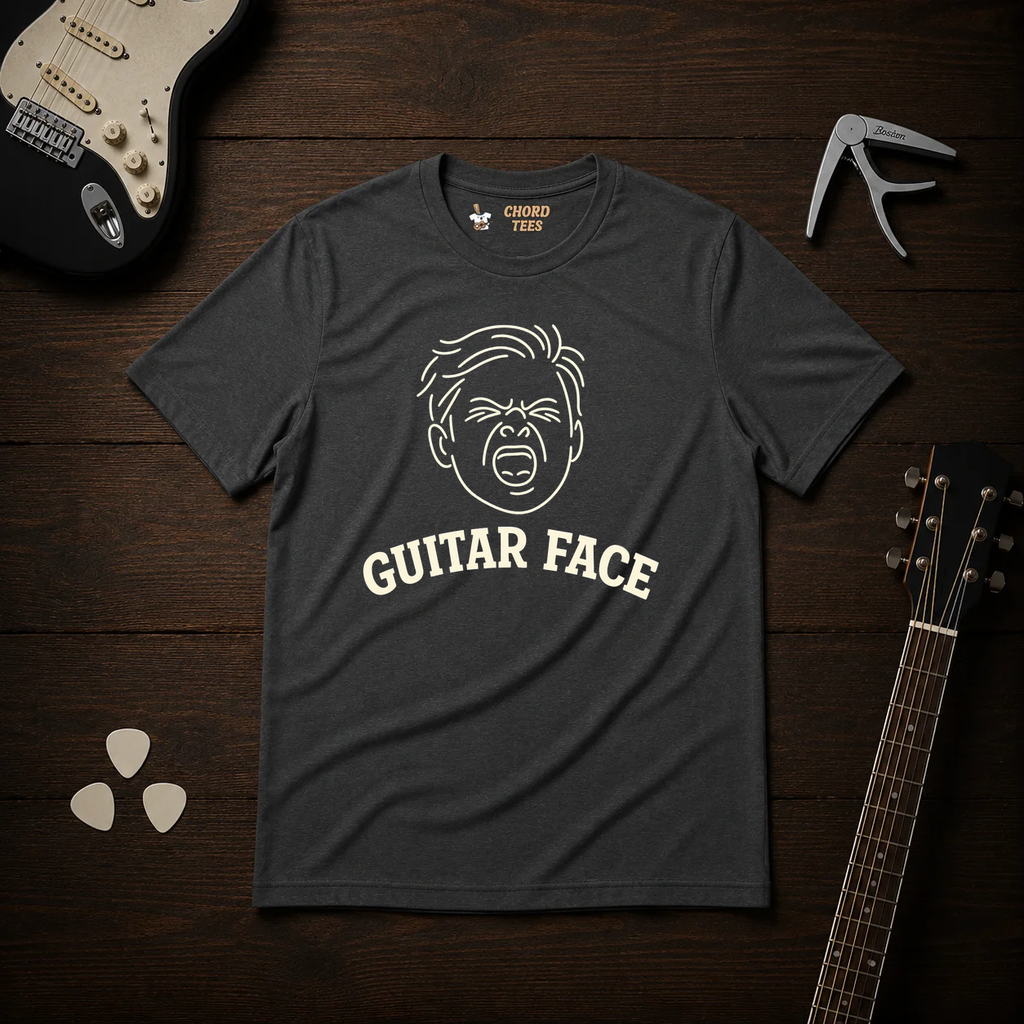 Guitar Face T-Shirt