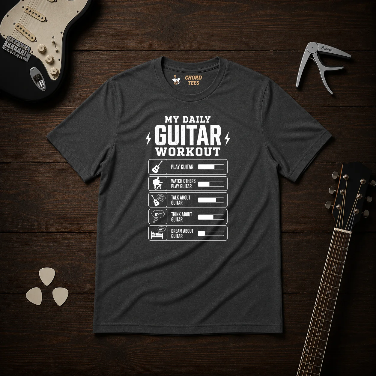 My Daily Guitar Workout T-Shirt
