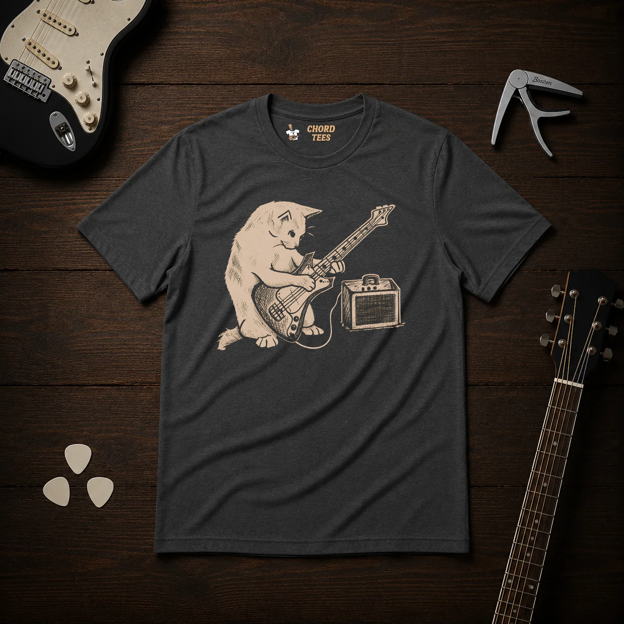 AMP Cat T-Shirt