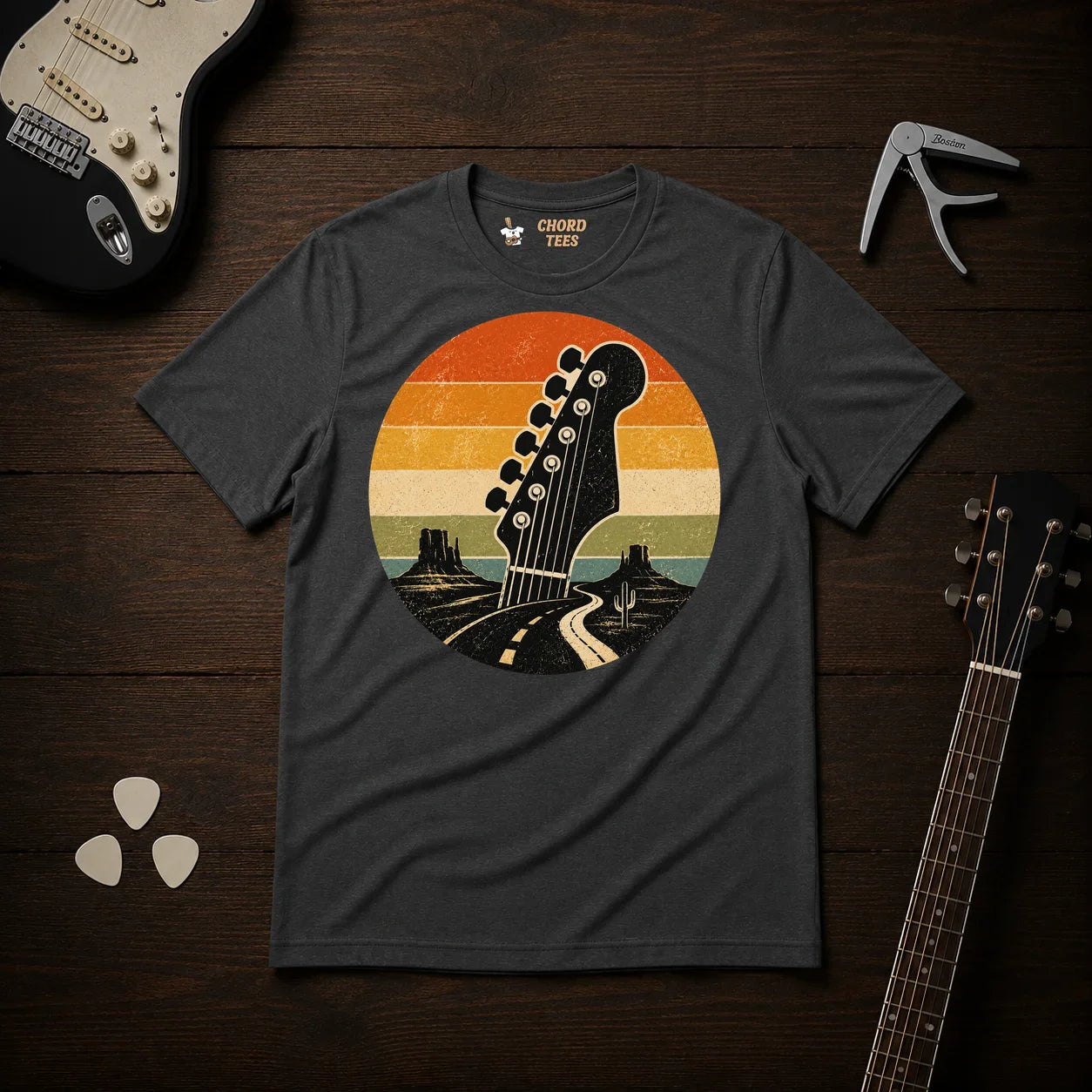 Sunset Riff Road T-Shirt