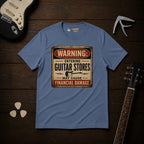 Warning Entering Guitar Stores T-Shirt