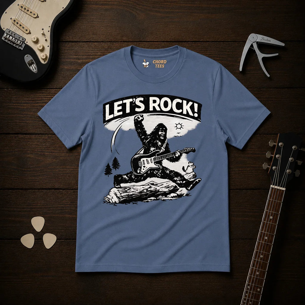 Let's Rock Bigfoot T-Shirt