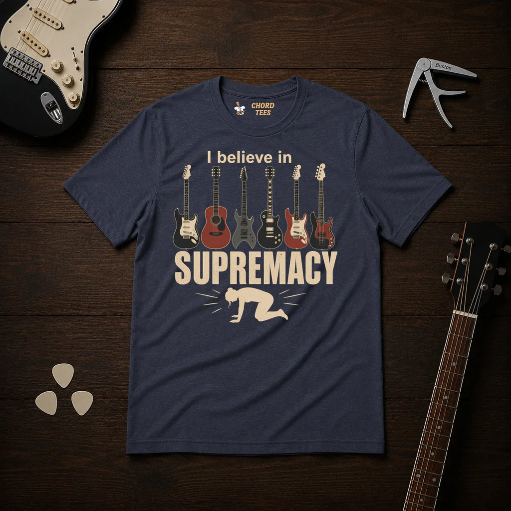 I Believe In Guitar Supremacy T-Shirt