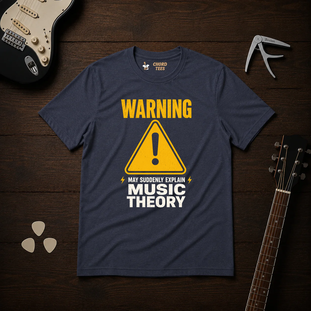 Warning May Suddenly Explain T-Shirt