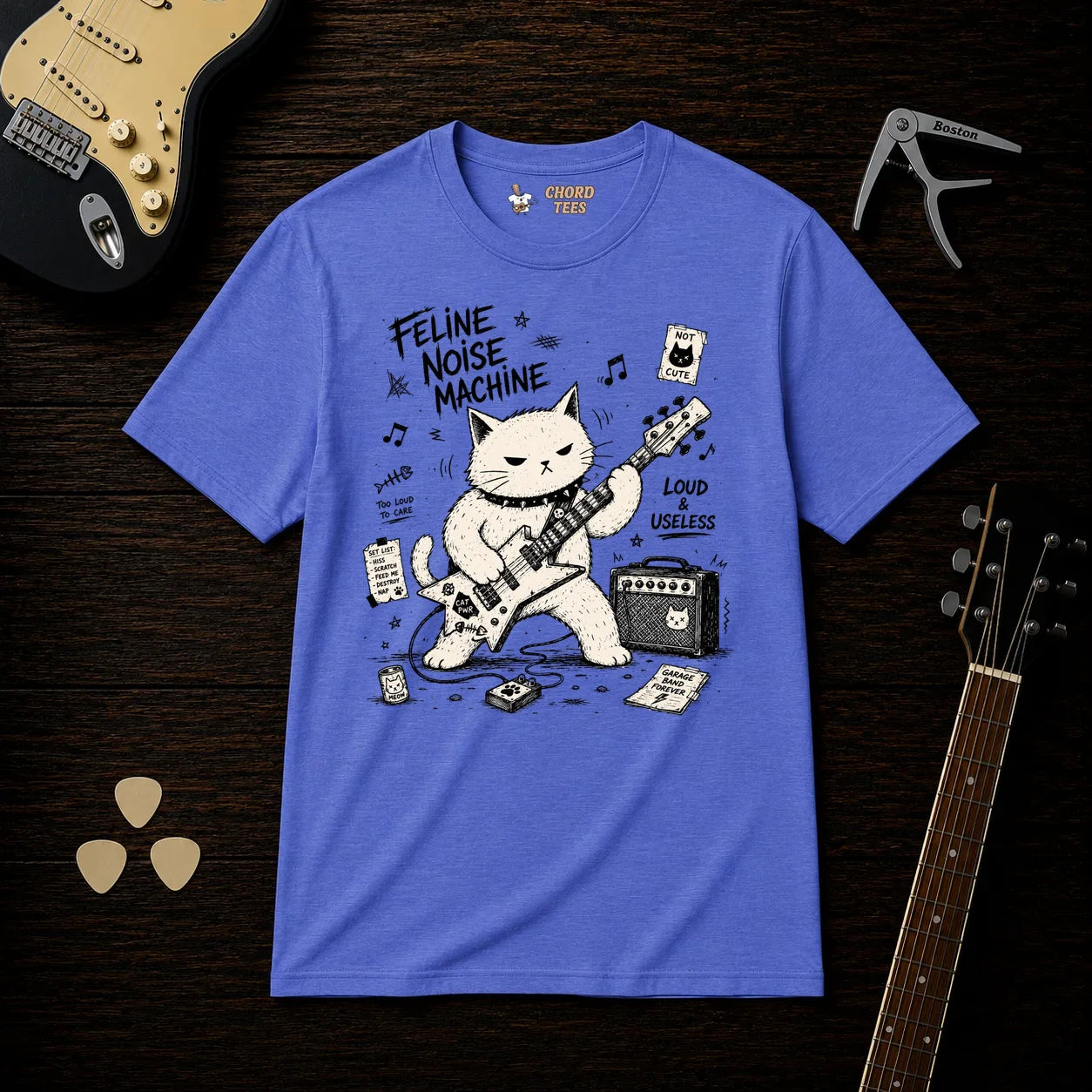 Feline Noise Machine T-Shirt