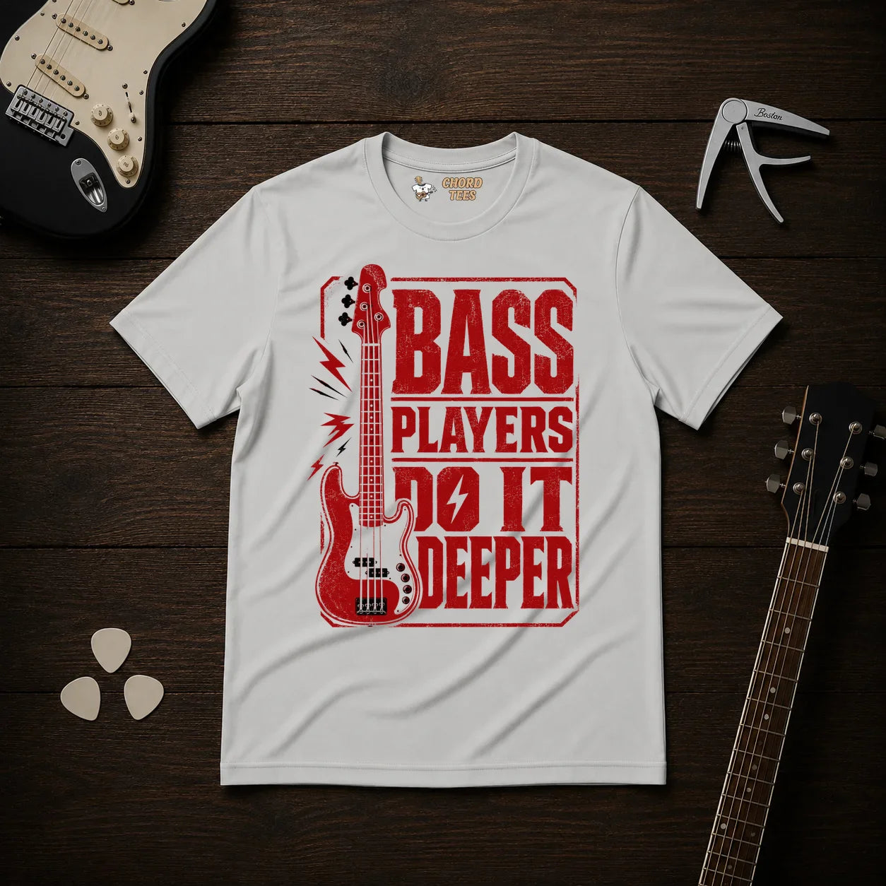 Bass Players Do It Deeper T-Shirt