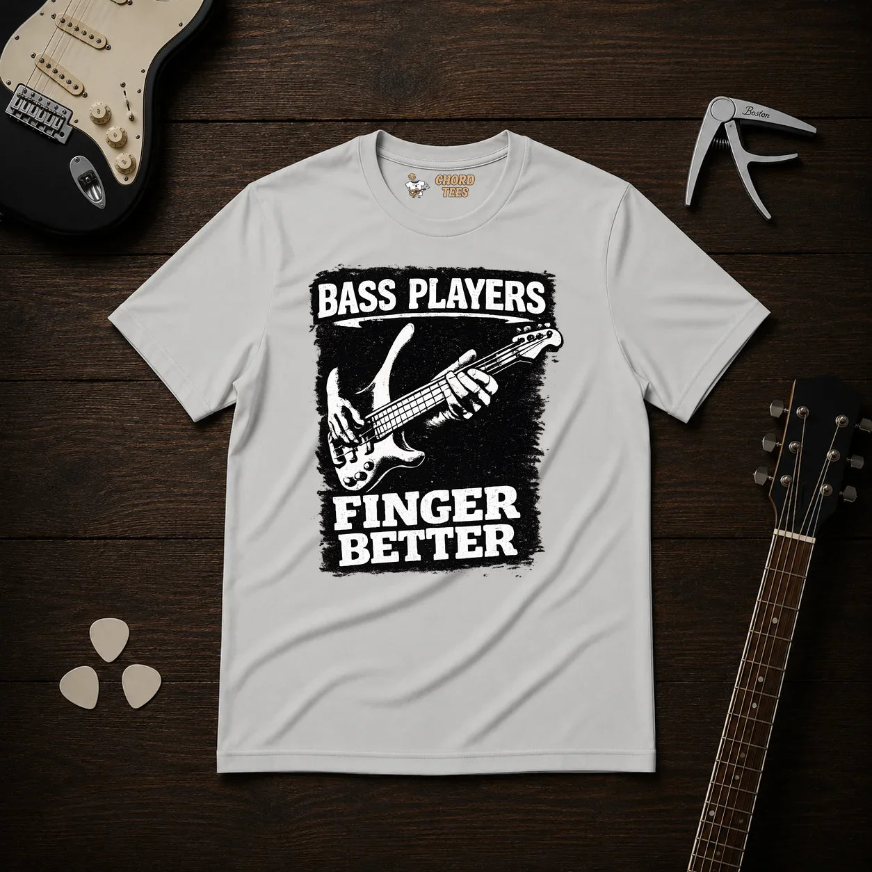 Bass Players Finger Better T-Shirt