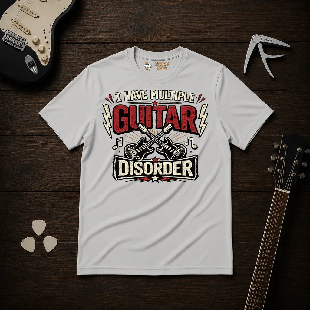 I Have Multiple Guitar Disorder T-Shirt