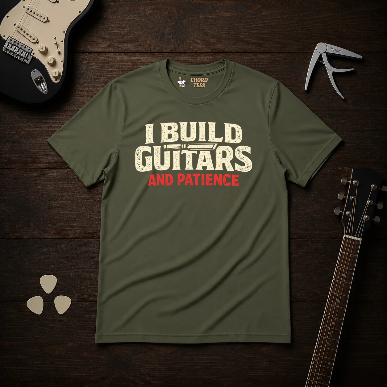 I Build Guitars T-Shirt
