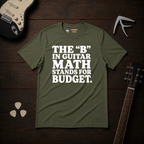 The B In Guitar Math T-Shirt