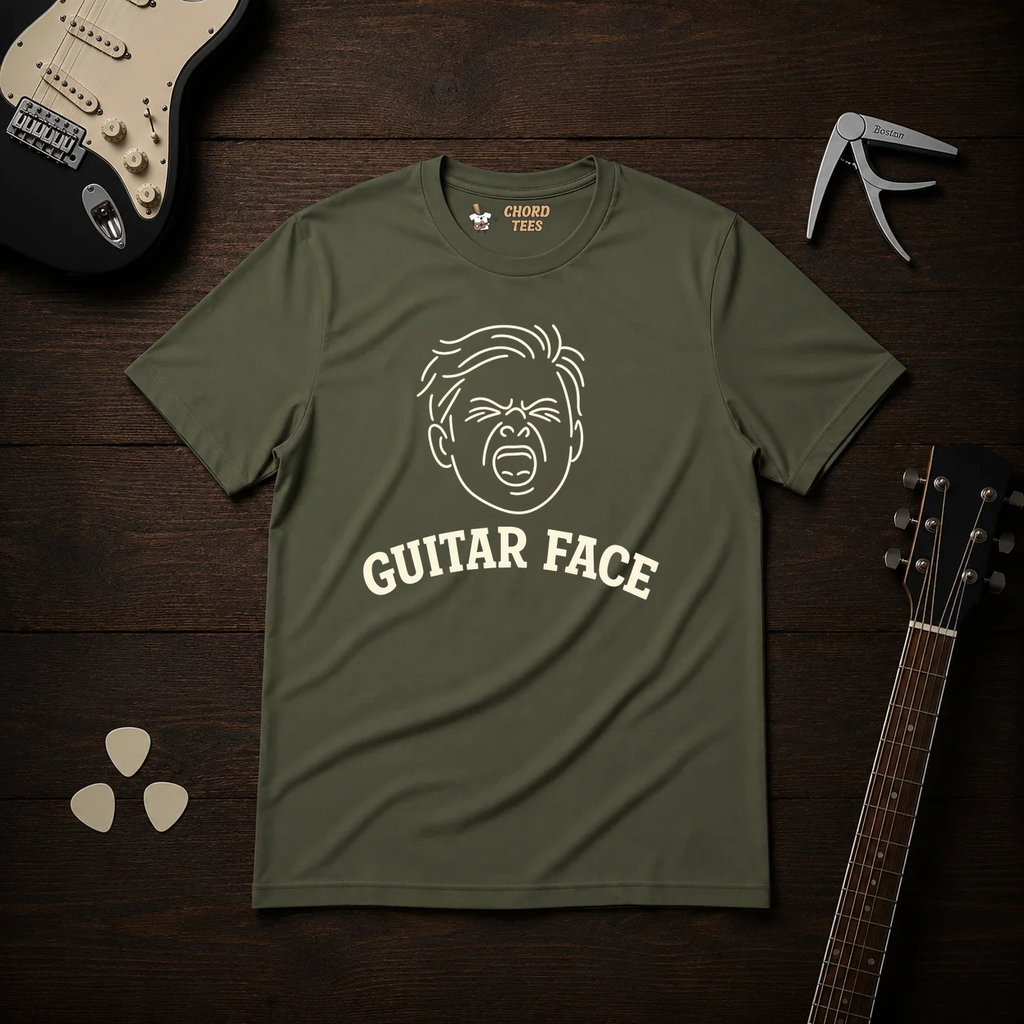 Guitar Face T-Shirt