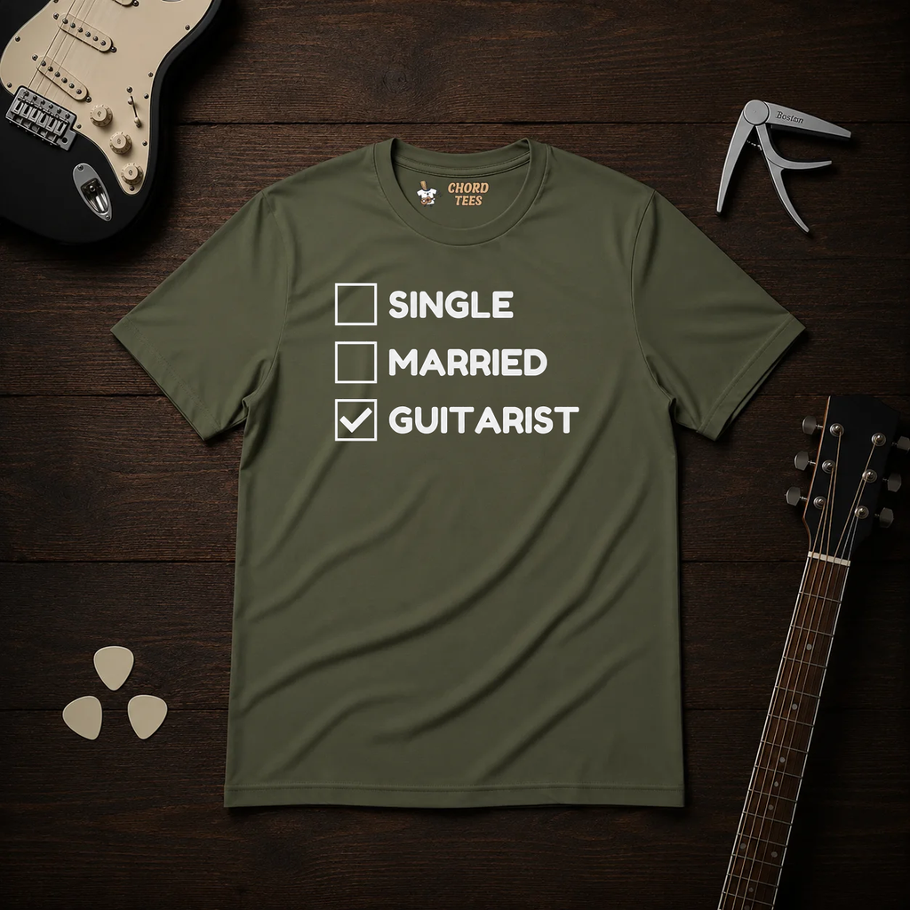 Single Married Guitarist T-Shirt