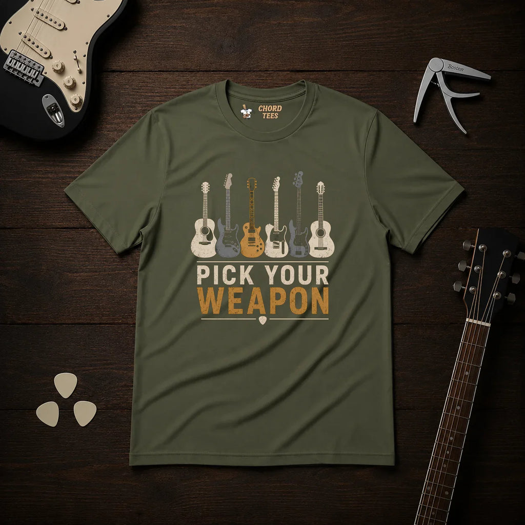 Pick Your Weapon T-Shirt