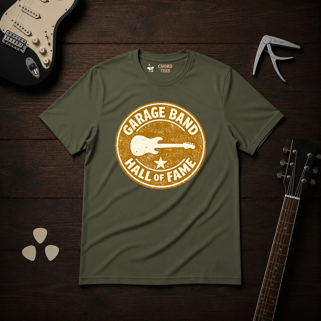 Garage Band Hall Of Fame T-Shirt