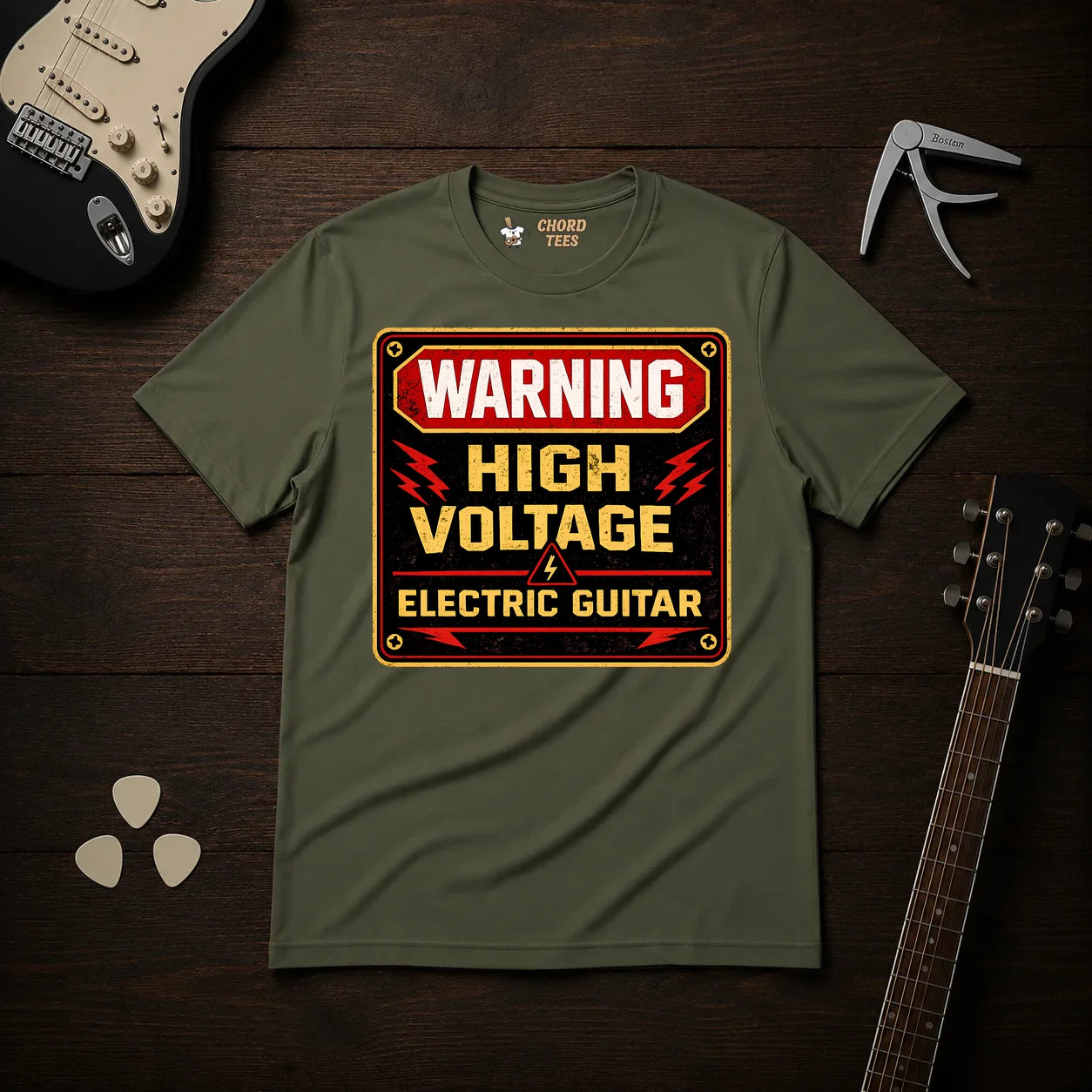 Warning High Voltage T-Shirt