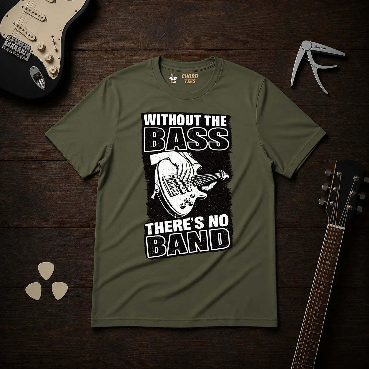 Without The Bass There's No Band T-Shirt