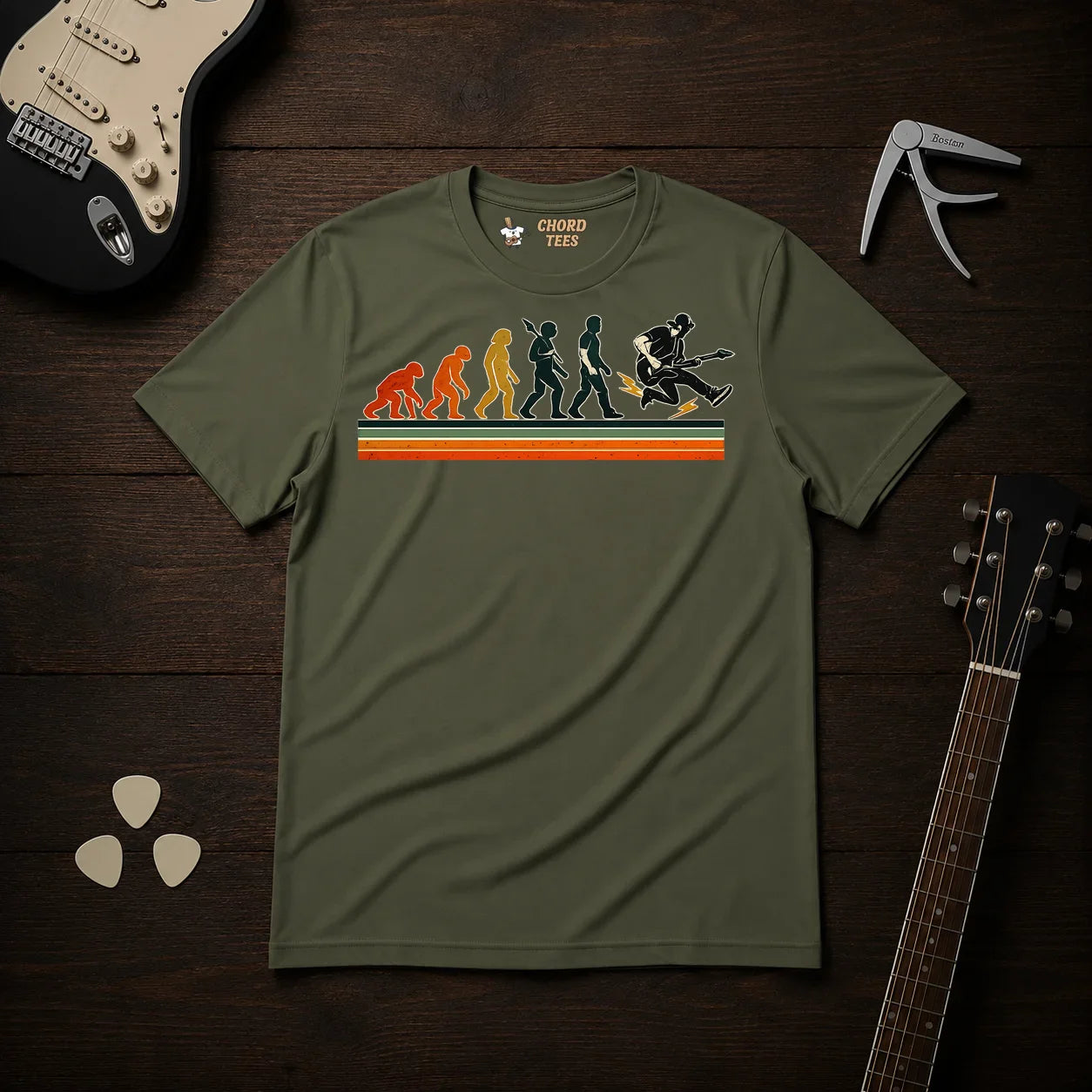 Guitar Evolution T-Shirt