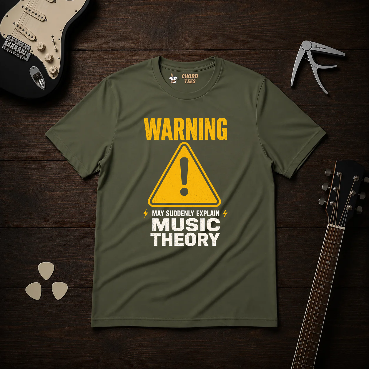 Warning May Suddenly Explain T-Shirt