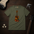 Guitar Flowers T-Shirt