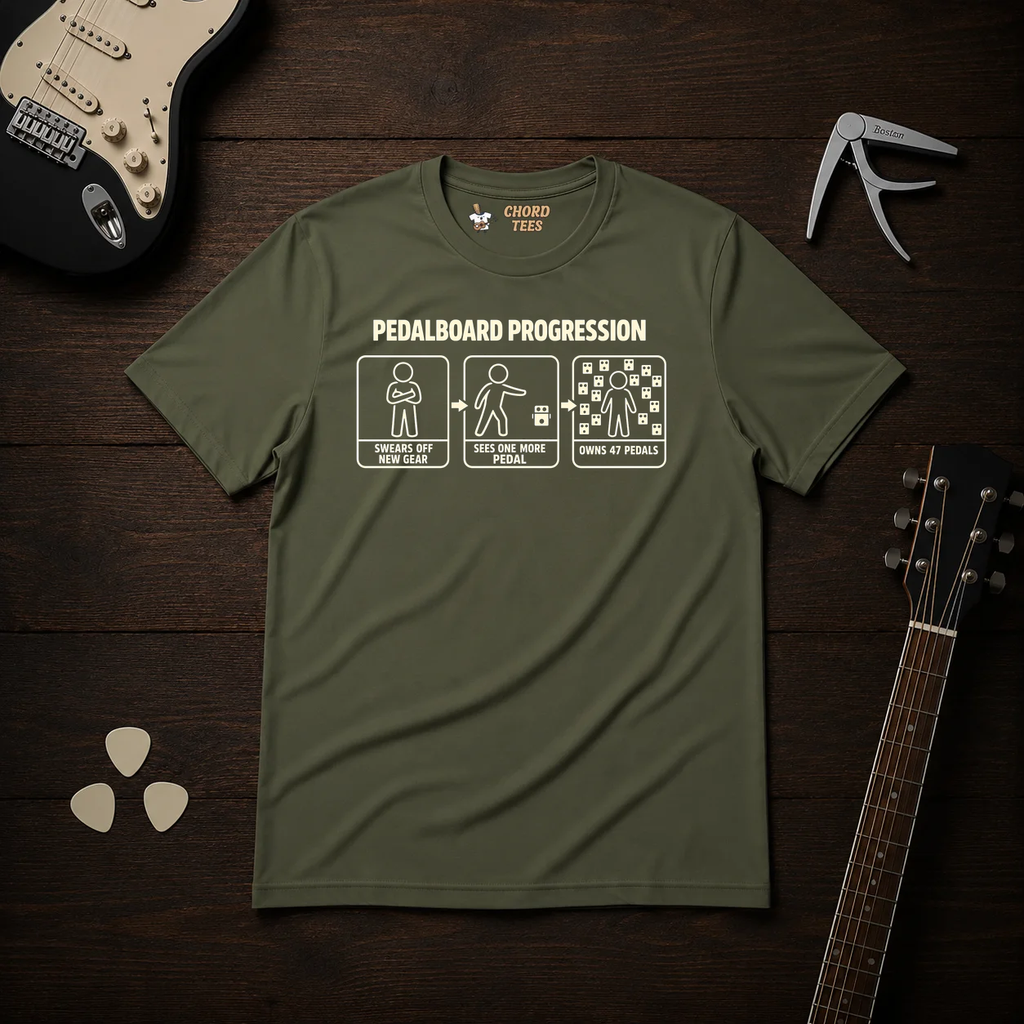 Pedalboard Progression T-Shirt