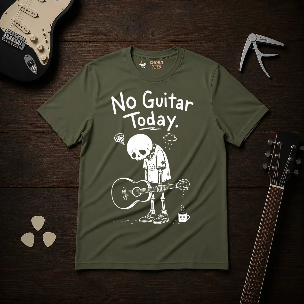 No Guitar Today T-Shirt
