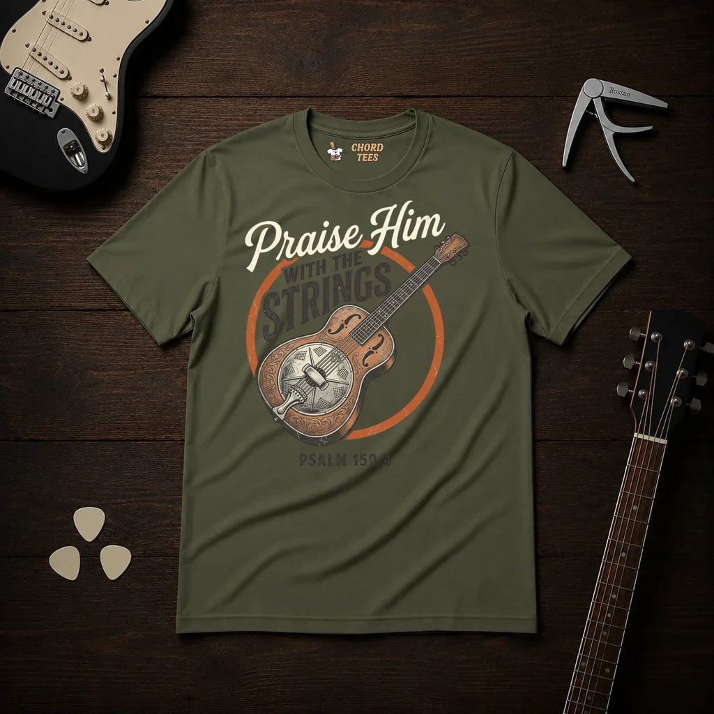 Praise Him With The Strings T-Shirt