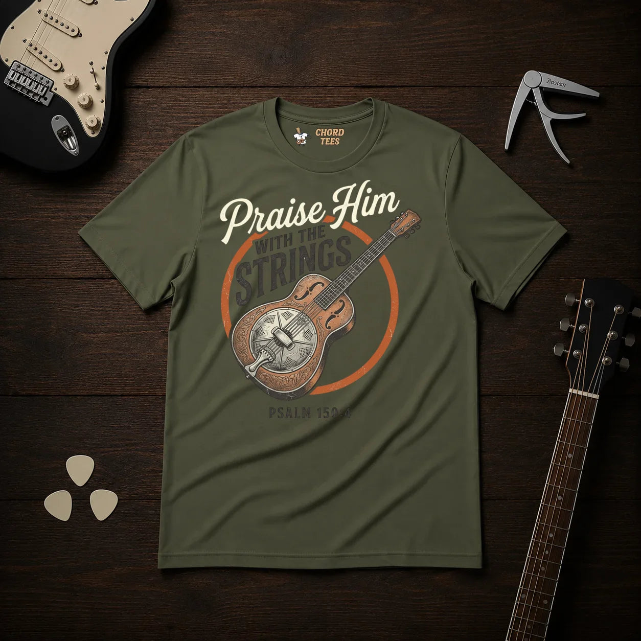 Praise Him With The Strings T-Shirt