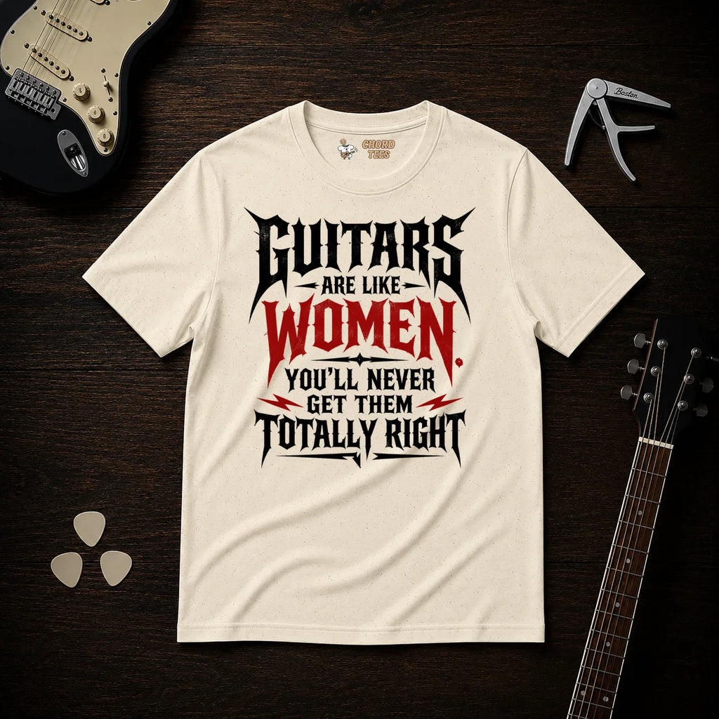Guitars Are Like Women T-Shirt