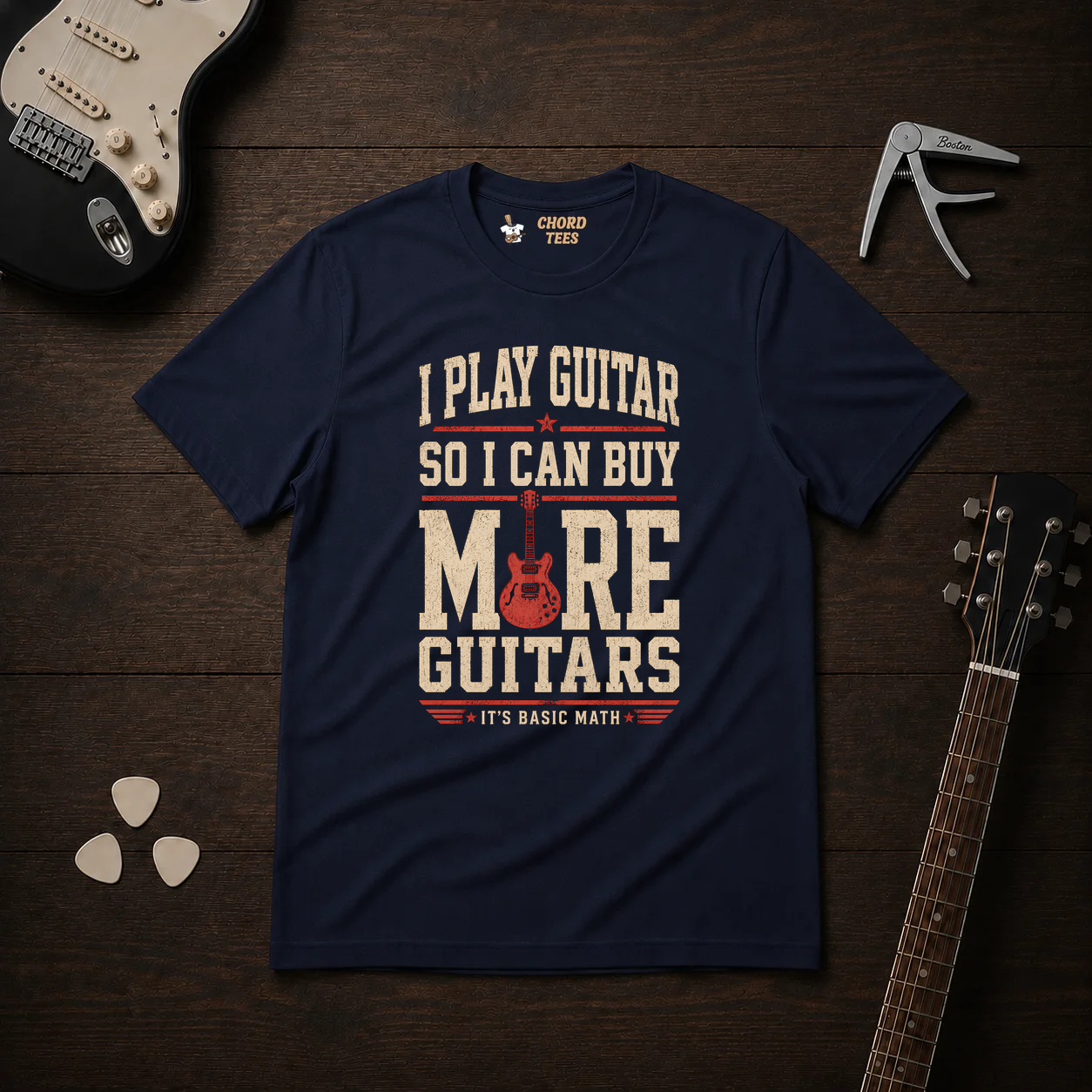 I Play Guitar T-Shirt