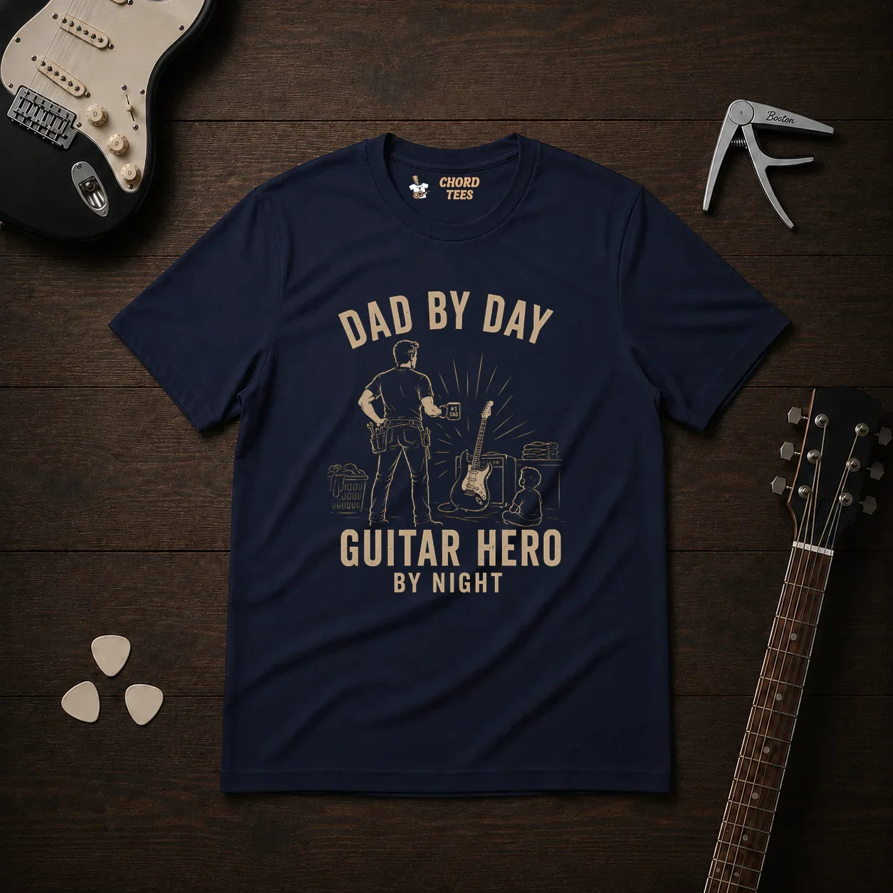 Dad By Day T-Shirt