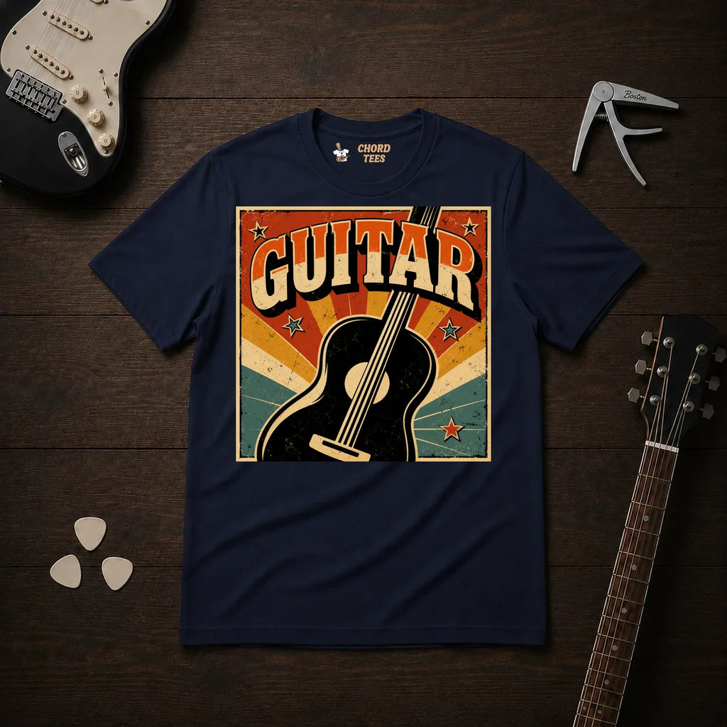 Golden Hour Guitar T-Shirt