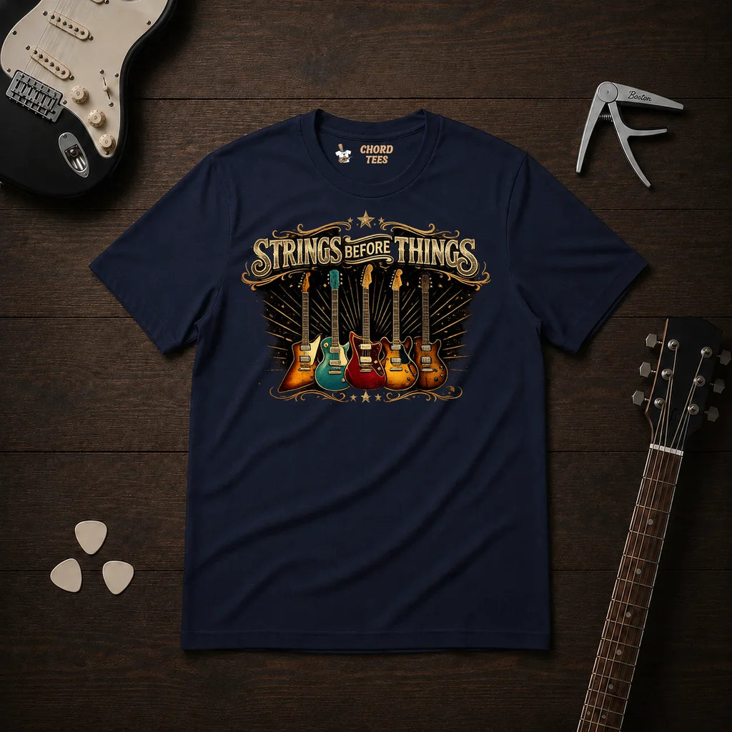 Strings Before Things T-Shirt