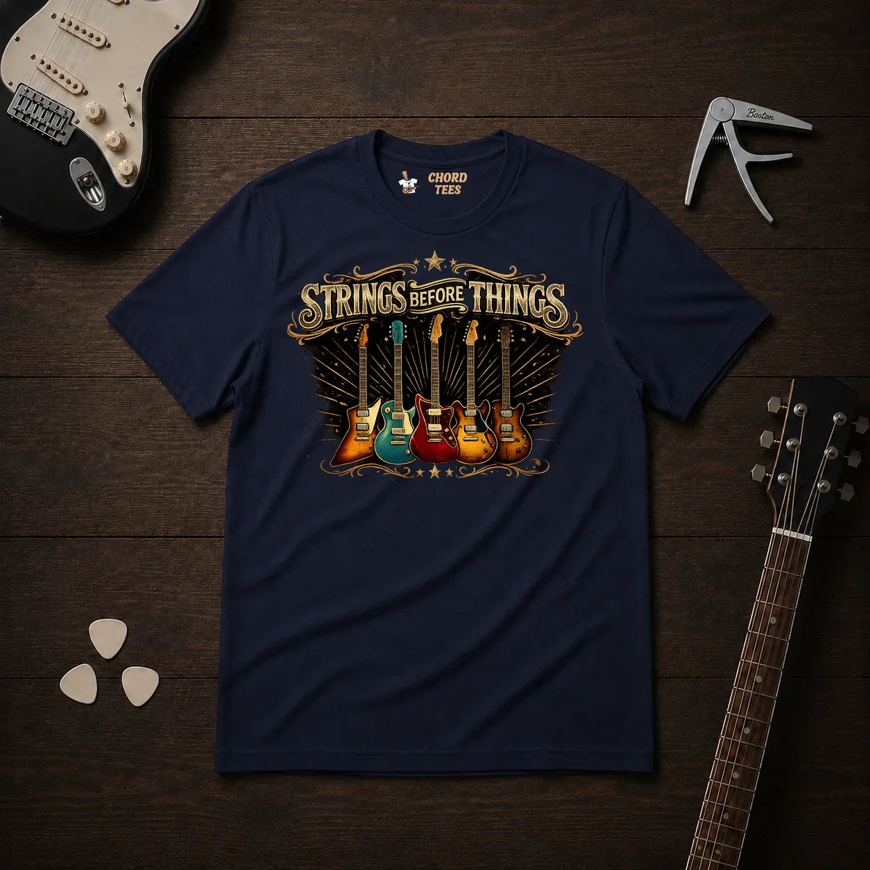 Strings Before Things T-Shirt