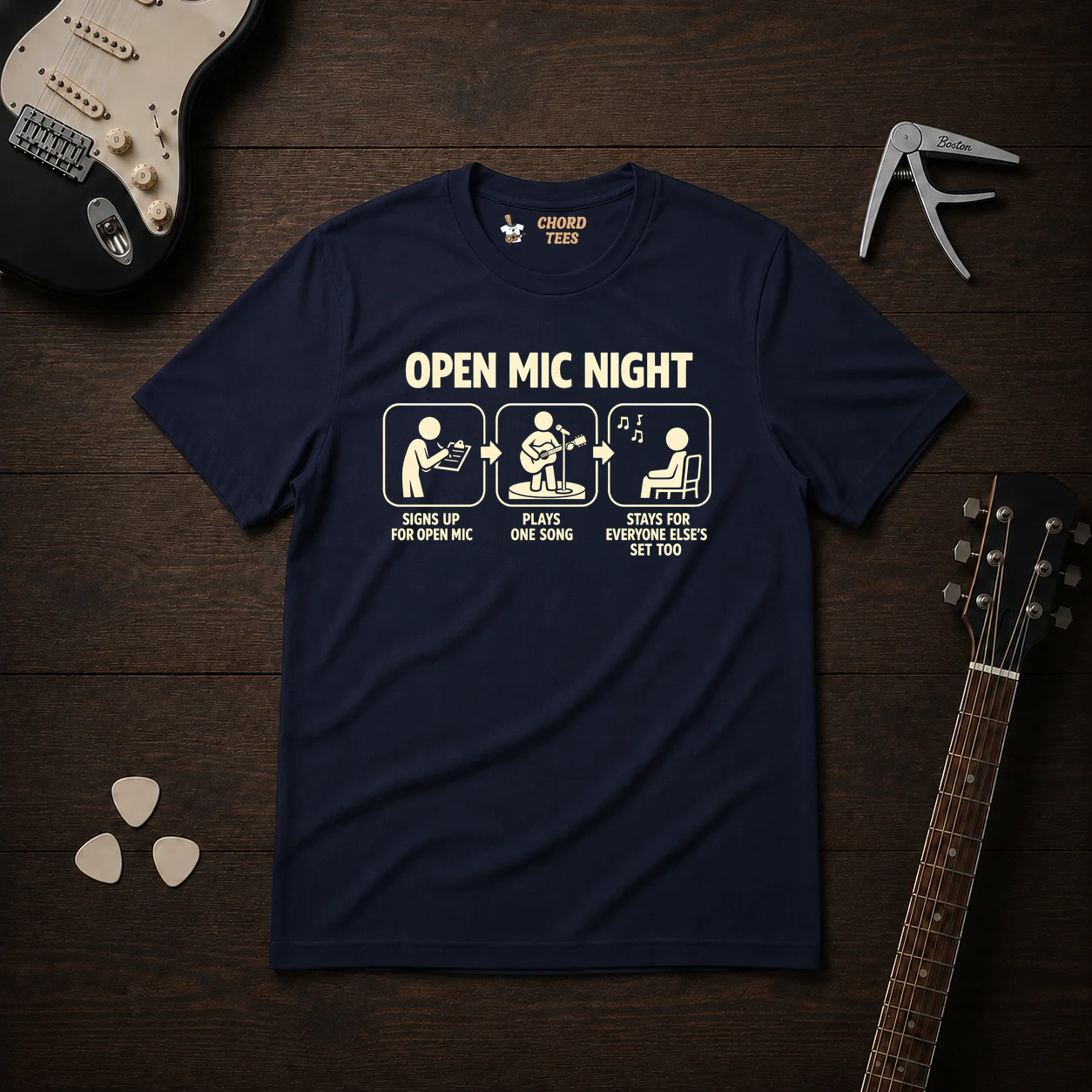 Open Mic Night T-Shirt