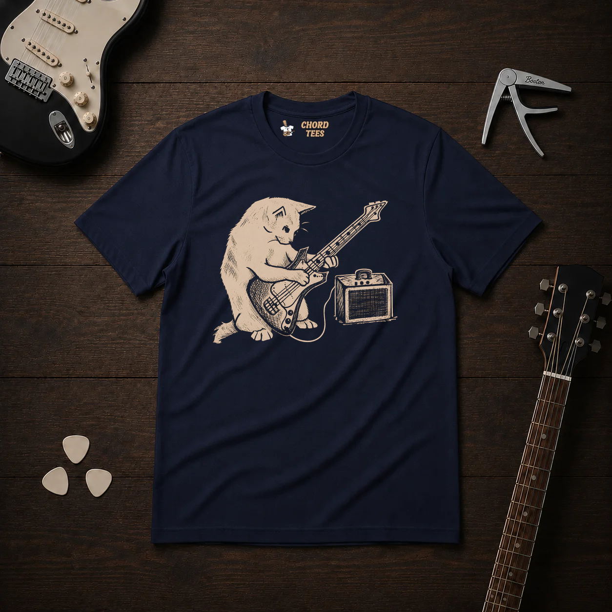 AMP Cat T-Shirt