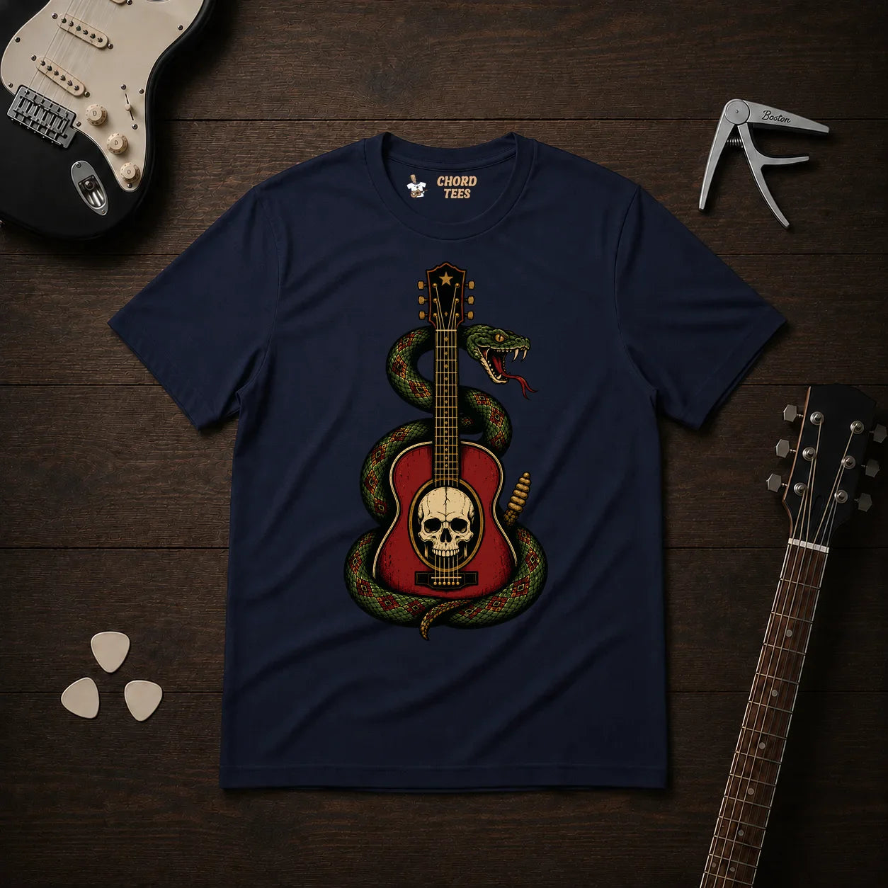 Guitar Snake T-Shirt