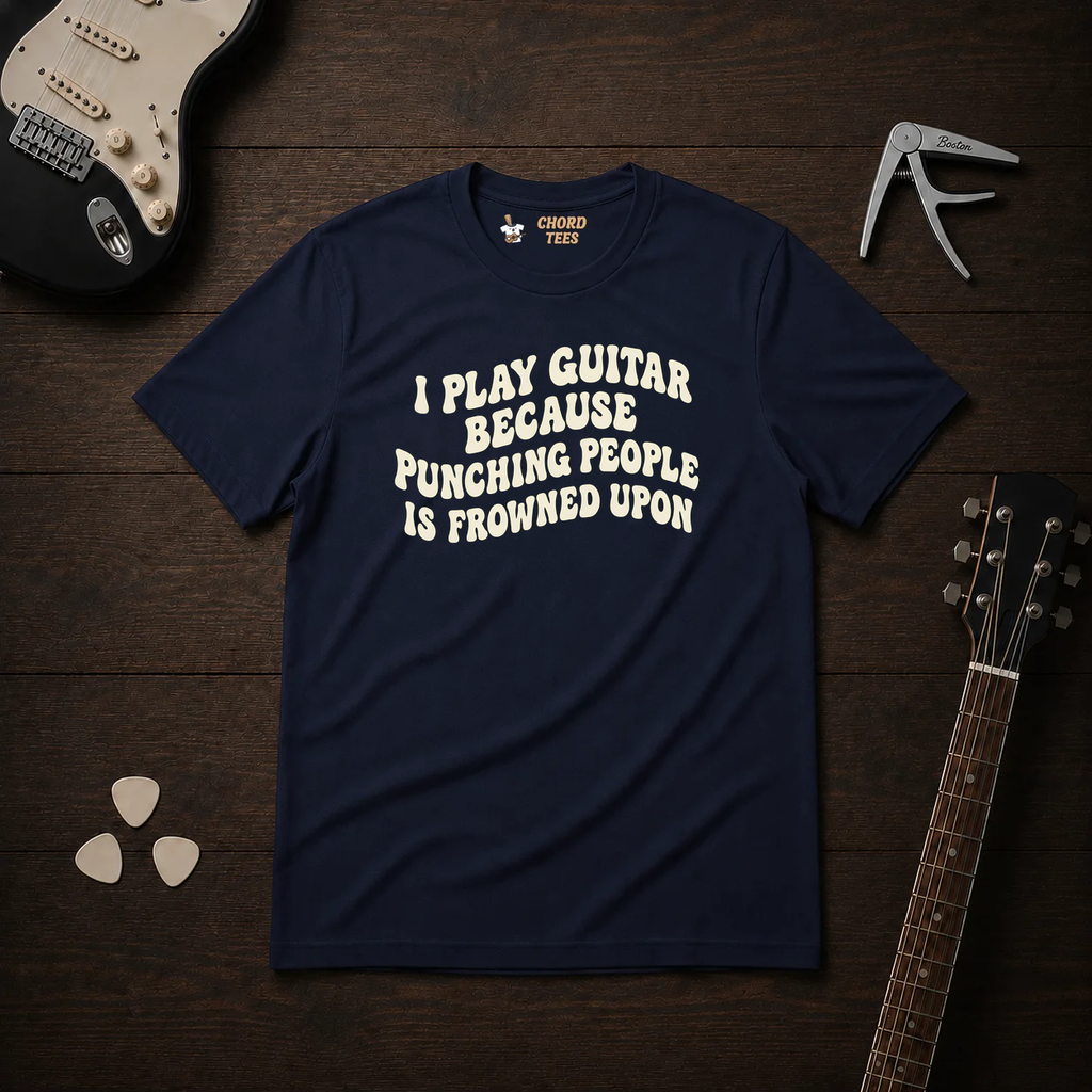 I Play Guitar Because T-Shirt