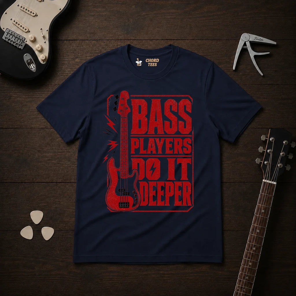 Bass Players Do It Deeper T-Shirt