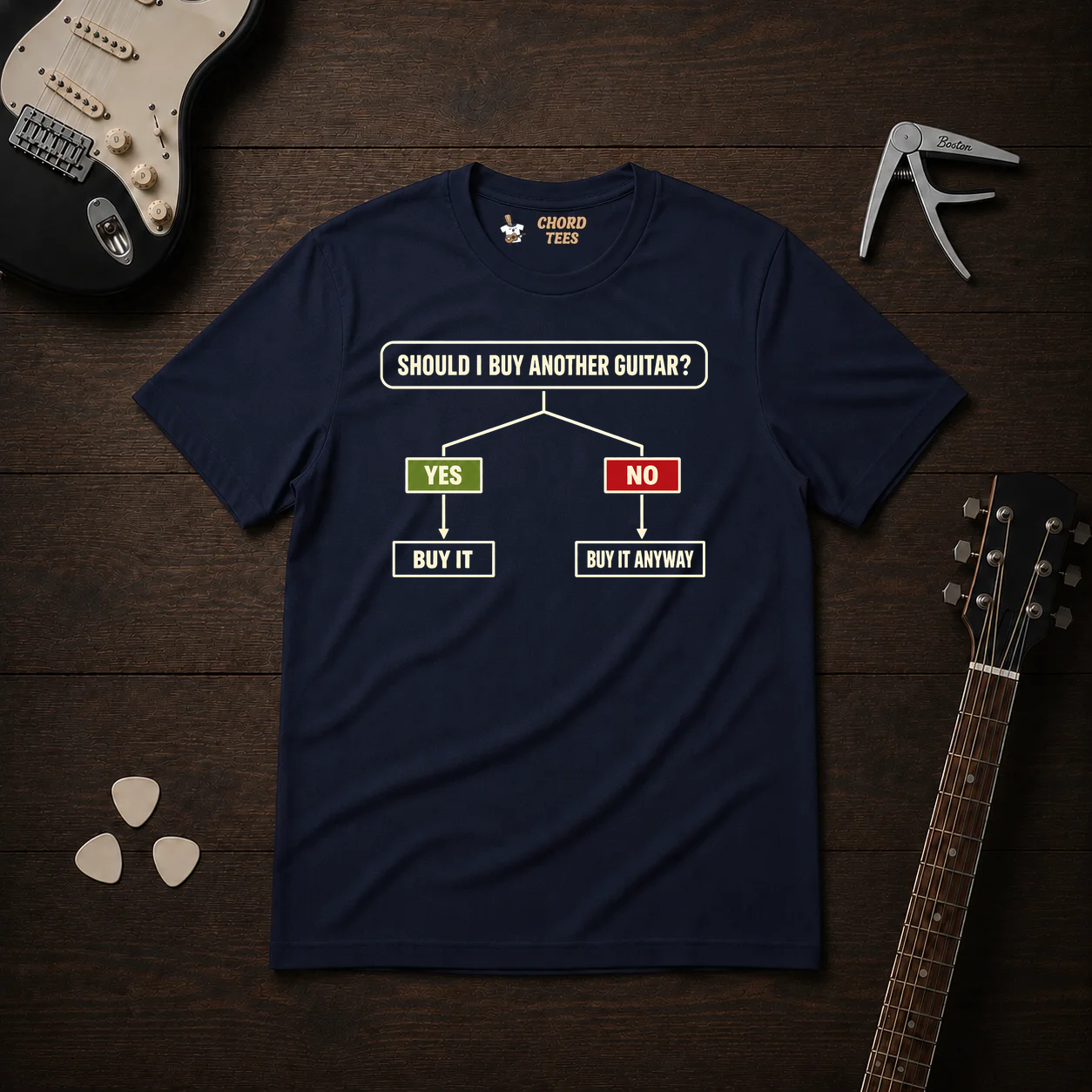 Should I Buy Another Guitar T-Shirt