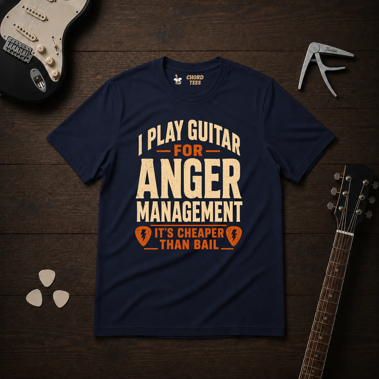 I Play Guitar For T-Shirt