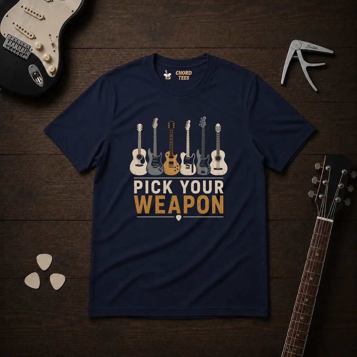 Pick Your Weapon T-Shirt