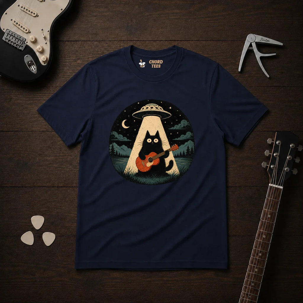 Cat UFO T-Shirt