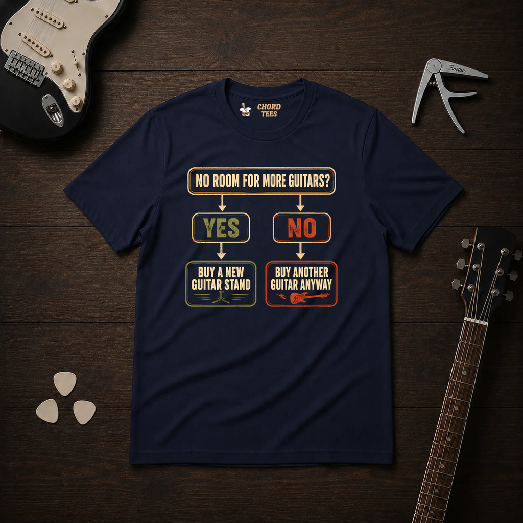 No Room For More Guitars T-Shirt