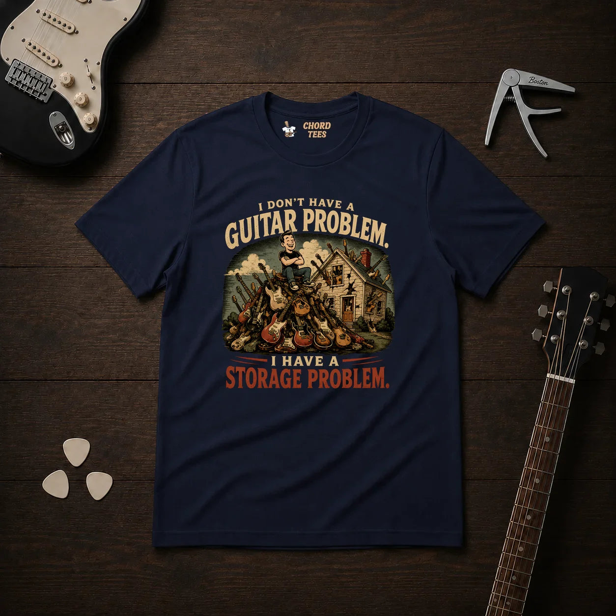 I Don't Have A Guitar Problem T-Shirt
