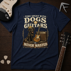 Time Spent With Dogs & Guitars T-Shirt